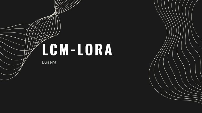 LCM-LoRA: Unleashing the Speed and Power of Latent Diffusion Models